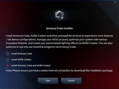 Select to install a single App (Armoury Crate or Aura Creator), or to install both. . Armourycrateinstalltool zip
